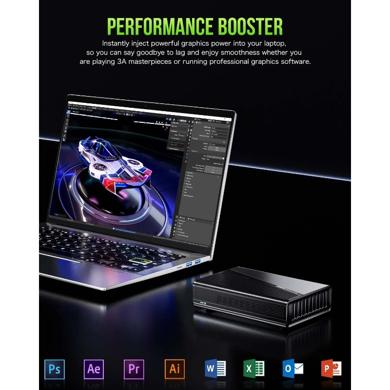 Oculink eGPU Dock  G M Ktec AD - Oculink Gpu Dock Station 评论和价格