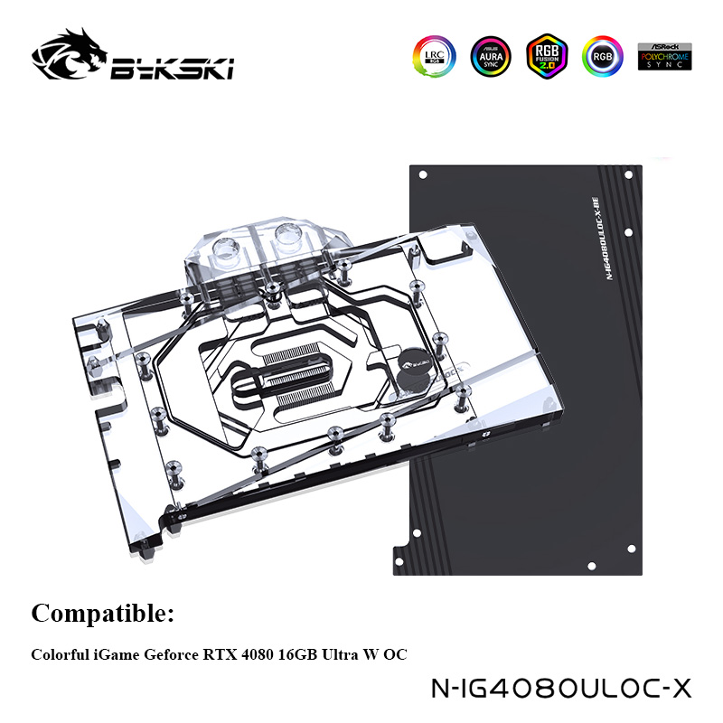 Bykski Water Cooler For Colorf - Rtx 4080 Water Cooling Block 评论和价格
