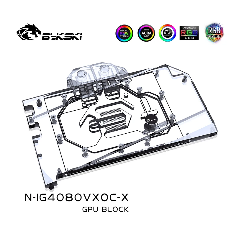 Bykski N-IG4080VXOC-X Water Bl - Rtx 4080 Water Cooling Block 评论和价格